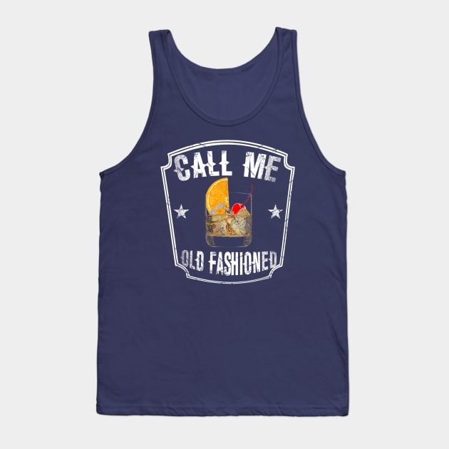 Call Me Old Fashioned Tank Top by Distefano